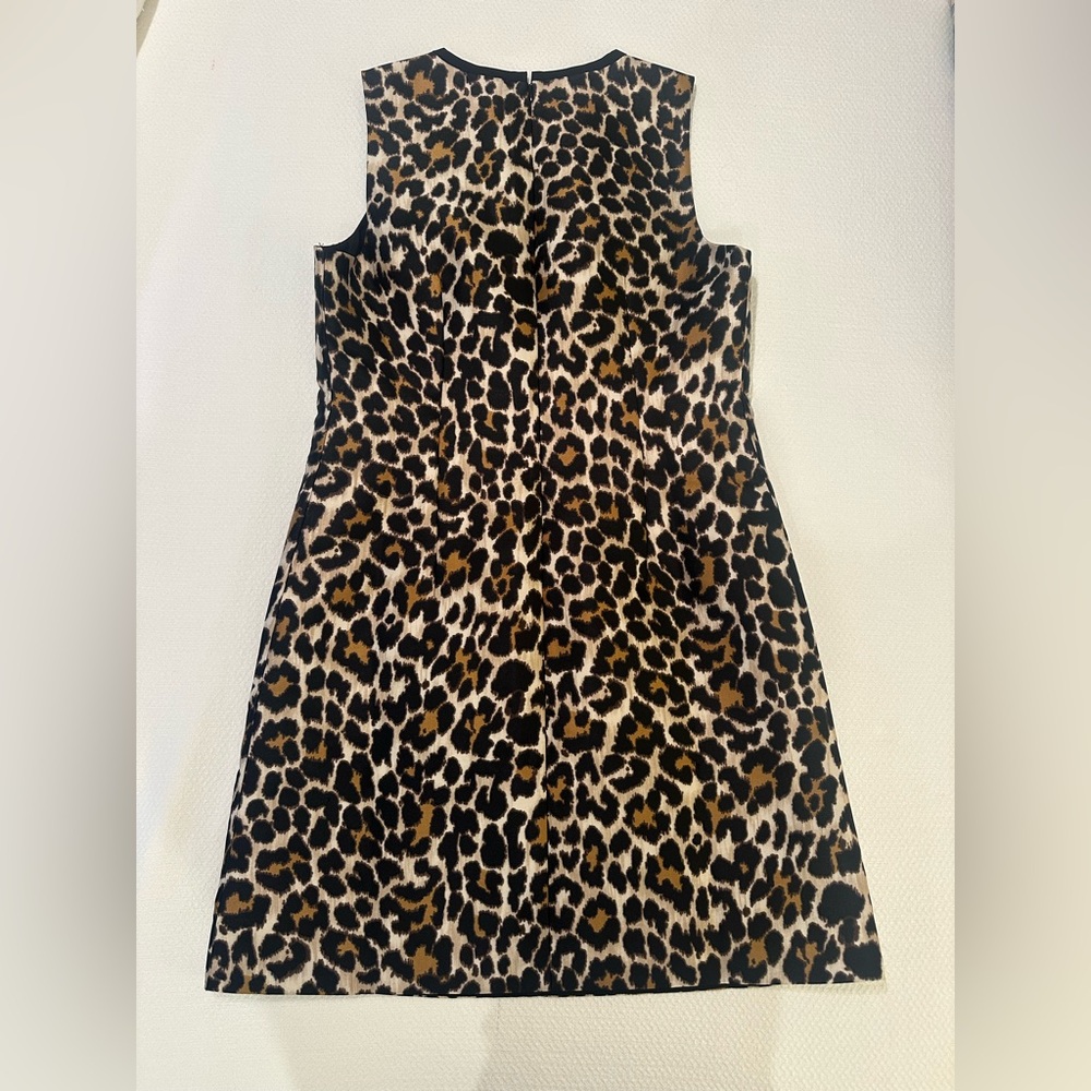 J. Crew Leopard Print Mini Dress - Picture 4 of 9